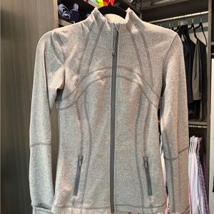 lululemon athletica Heather Gray Define Jacket - Gray